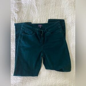 Pilcro by Anthropologie Teal Corduroy Pants | Size 29 | Inseam 29”